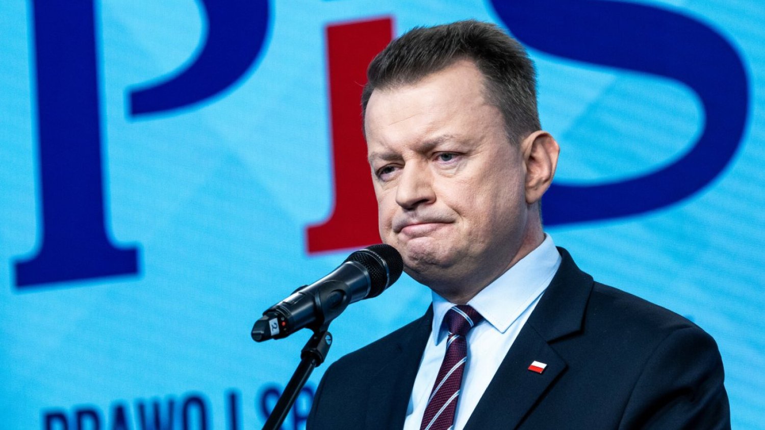 Mariusz Błaszczak z PiS krytykuje projekt European Sky Shield Initiative (ESSI), który zainicjowali Niemcy. Mariusz Błaszczak z PiS