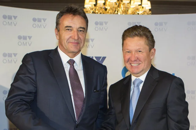 Umowę podpisali prezes OMV Gerhard Roiss i prezes Gazpromu Aleksiej Miller