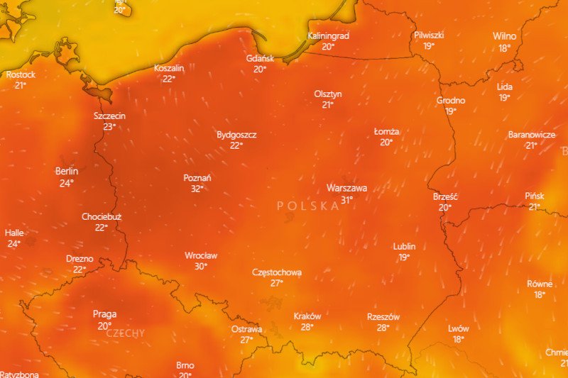 Ochłodziło się tylko na chwilę. Wiadomo, kiedy upały wrócą do Polski