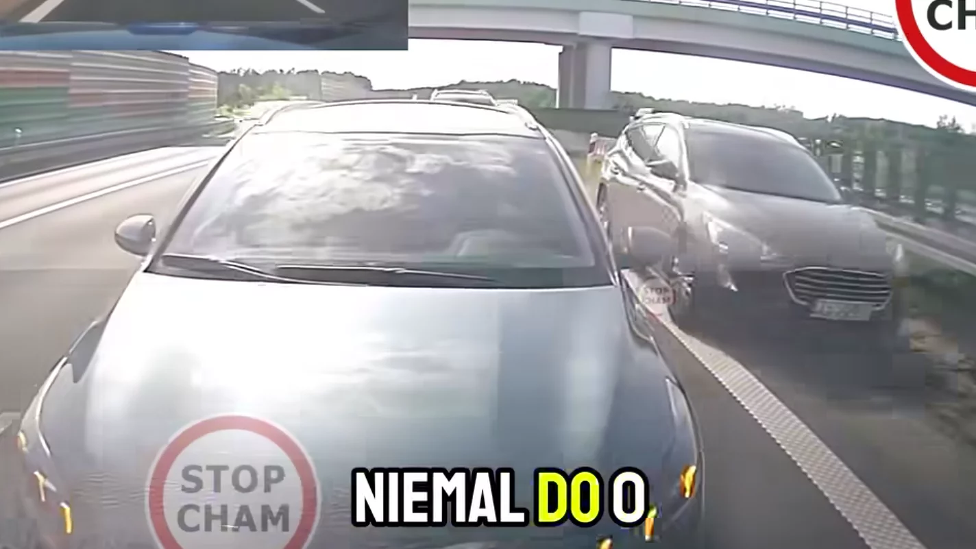 O włos od potężnego karambolu na A2