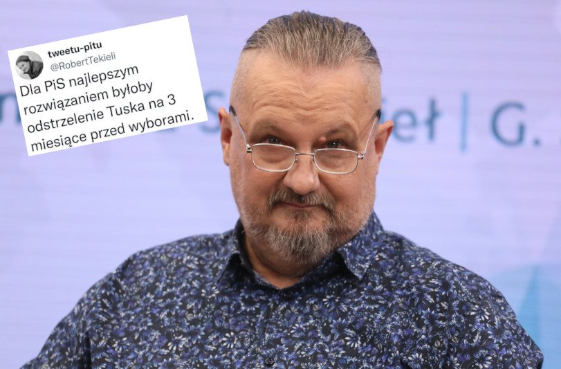 Skandaliczny wpis dziennikarza TVP. "Oni na poważnie nawołują do zamordowania lidera opozycji"