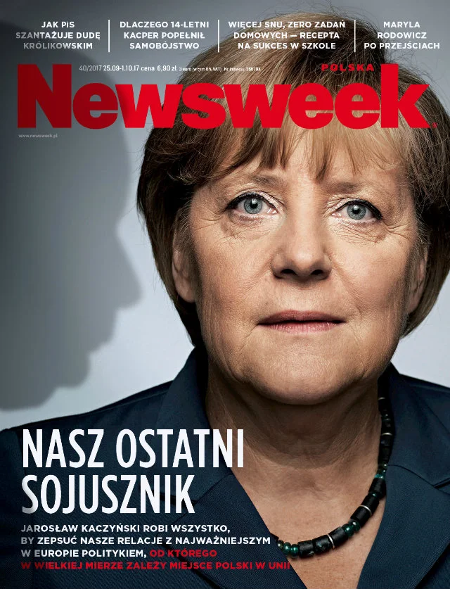 Okładka najnowszego numeru "Newsweeka".