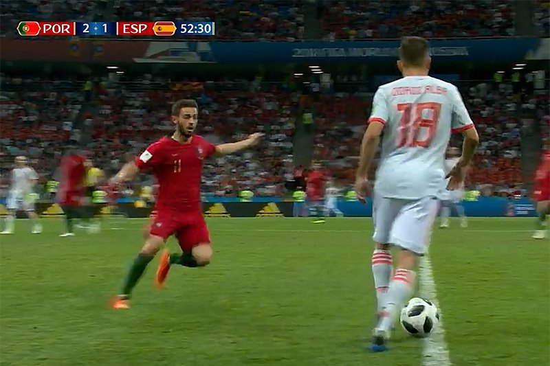 Portugalia remisuje z Hiszpanią 2:3