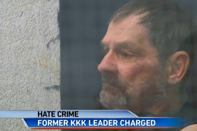 Frazier Glenn Miller, rasista i były przywódca Ku Klux Klanu był przyłapany na stosunku seksualnym z ciemnoskórym mężczyzną