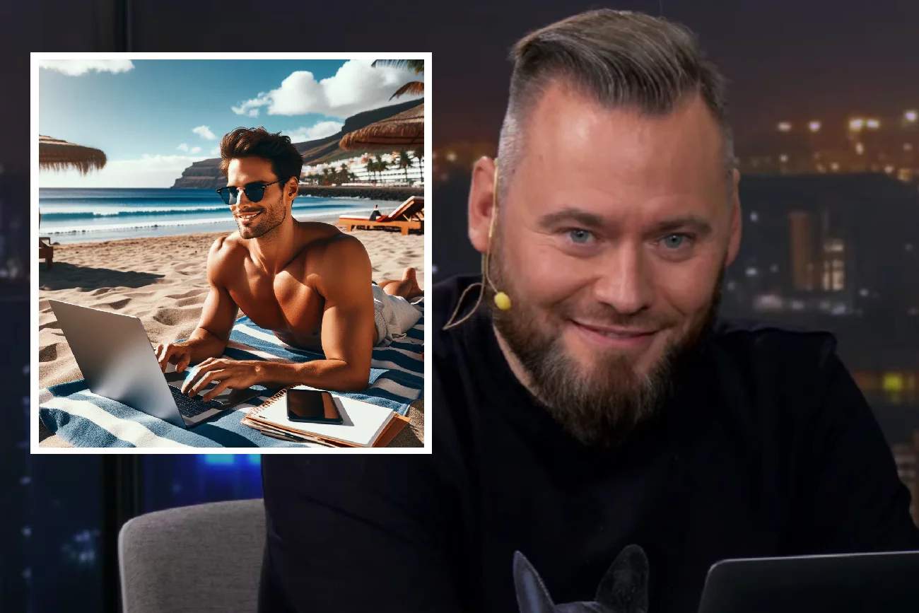 Stanowski oferuje pracę marzeń. Tysiak dziennie za "leżenie na plaży"