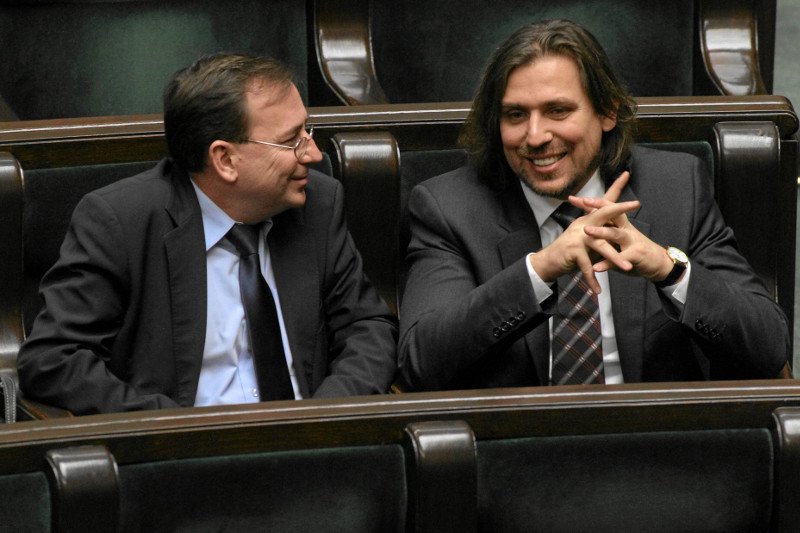 Mariusz Kamiński, obecny szef MSWiA, i Tomasz Kaczmarek, były poseł PiS i agent CBA.