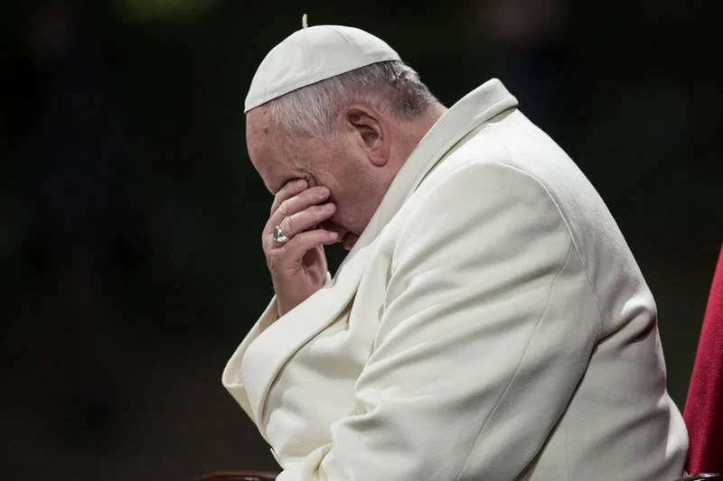 Papież Franciszek musiał odwołać spotkanie z powodu lekkiej niedyspozycji.
