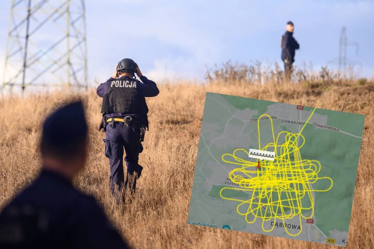 Grzegorz Borys nadal poszukiwany. Na mapie widać helikoptery