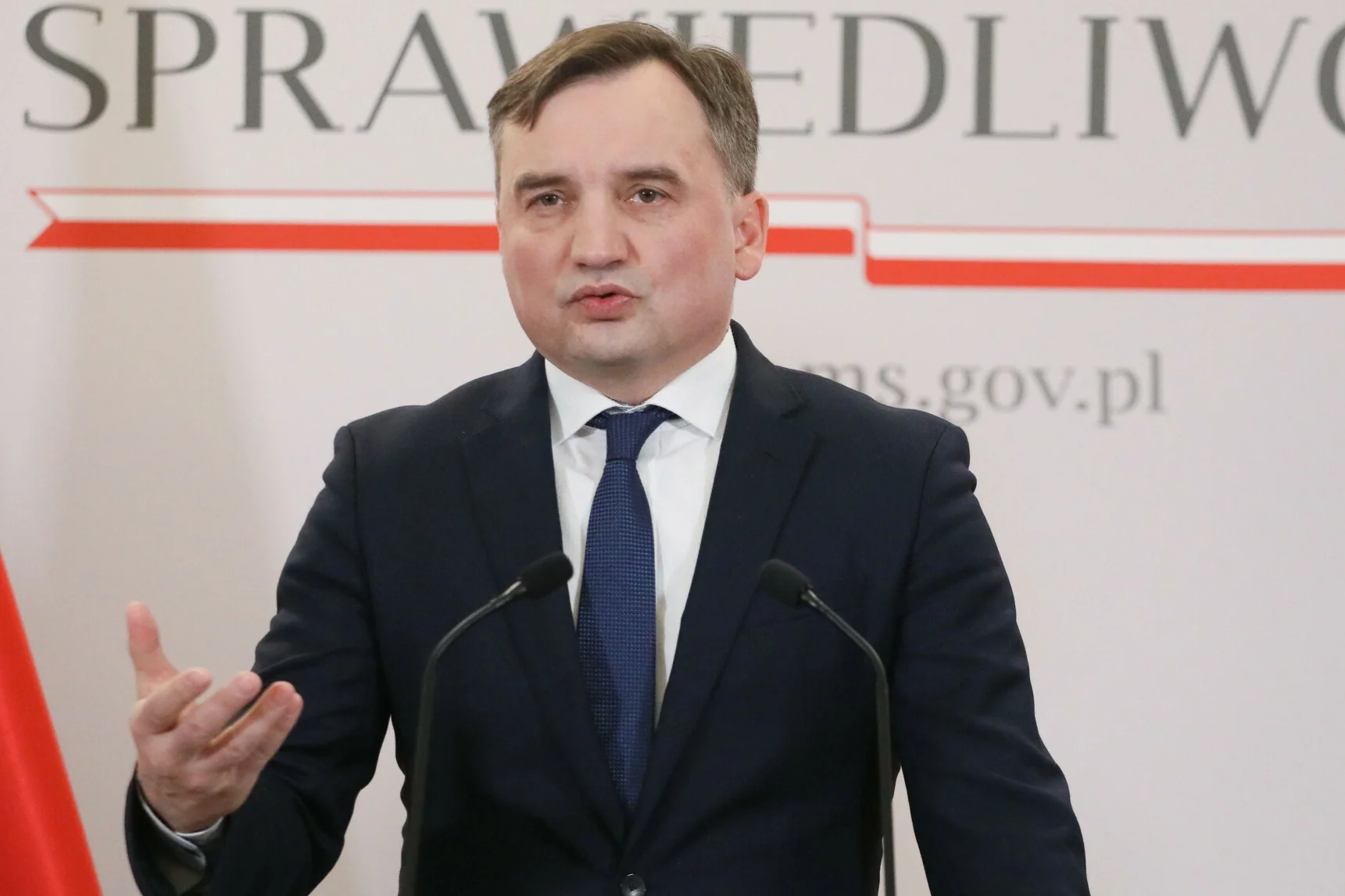 Rzecznik rządu zaprzecza, aby szef MS miał zostać zdymisjonowany.