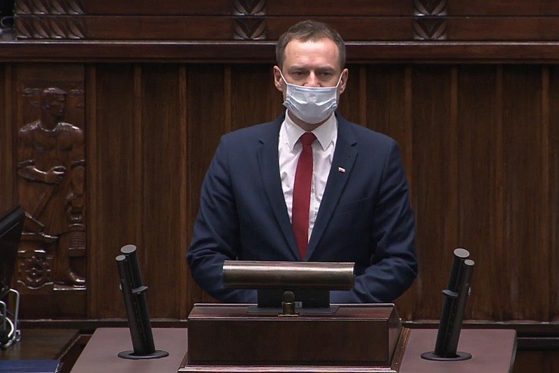 Piotr Borys w swoim przemówieniu zwrócił się do rządu. Piotr Borys apeluje o pomoc dla branży turystycznej.