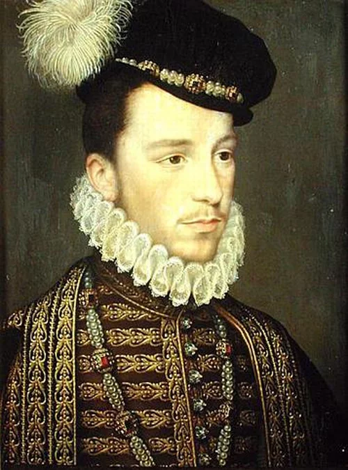 Henryk Walezy na obrazie Jeana de Courta, XVI wiek.