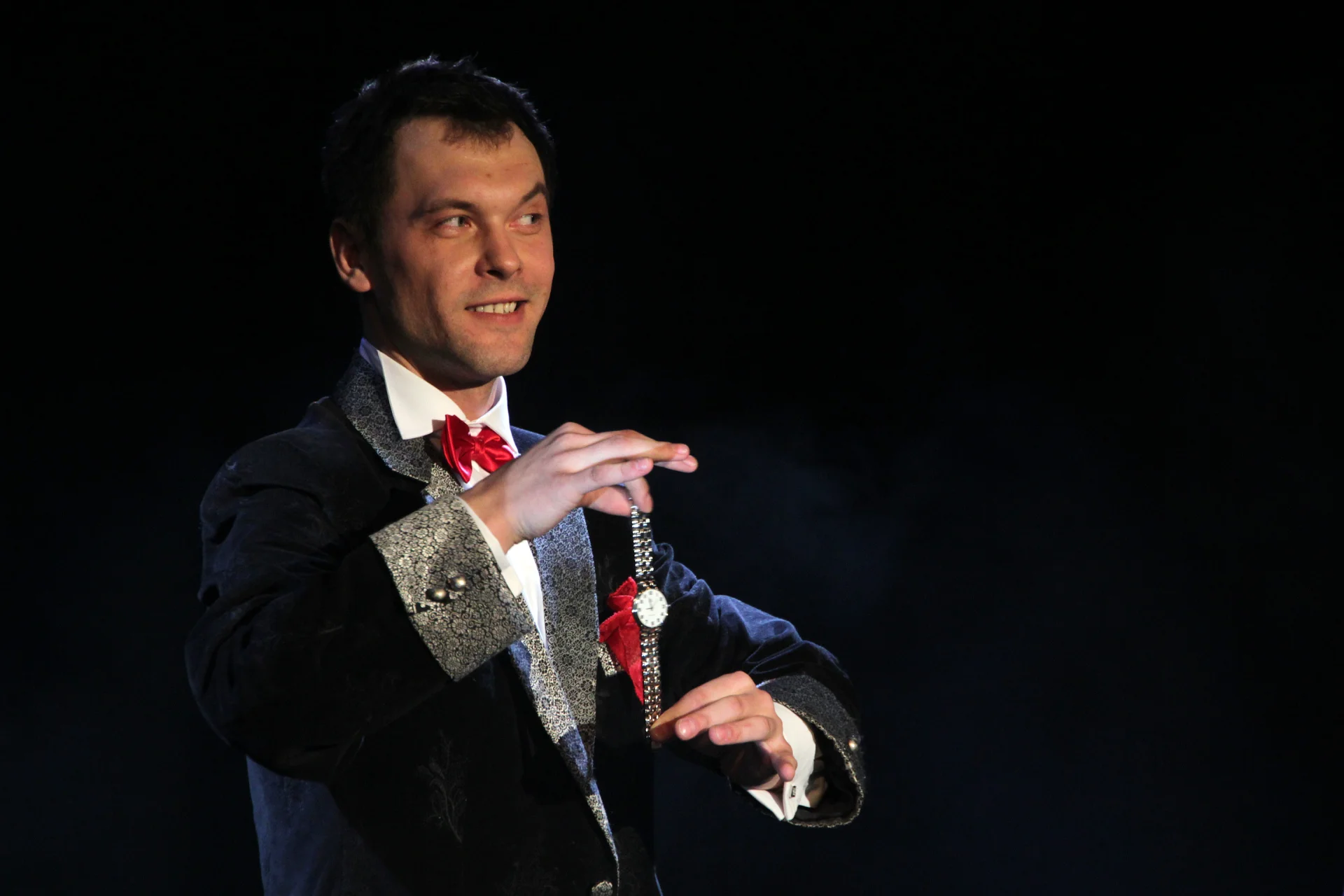 Szymon Maciak w akcji