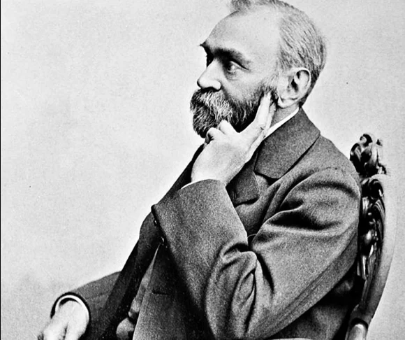 Alfred Nobel.
