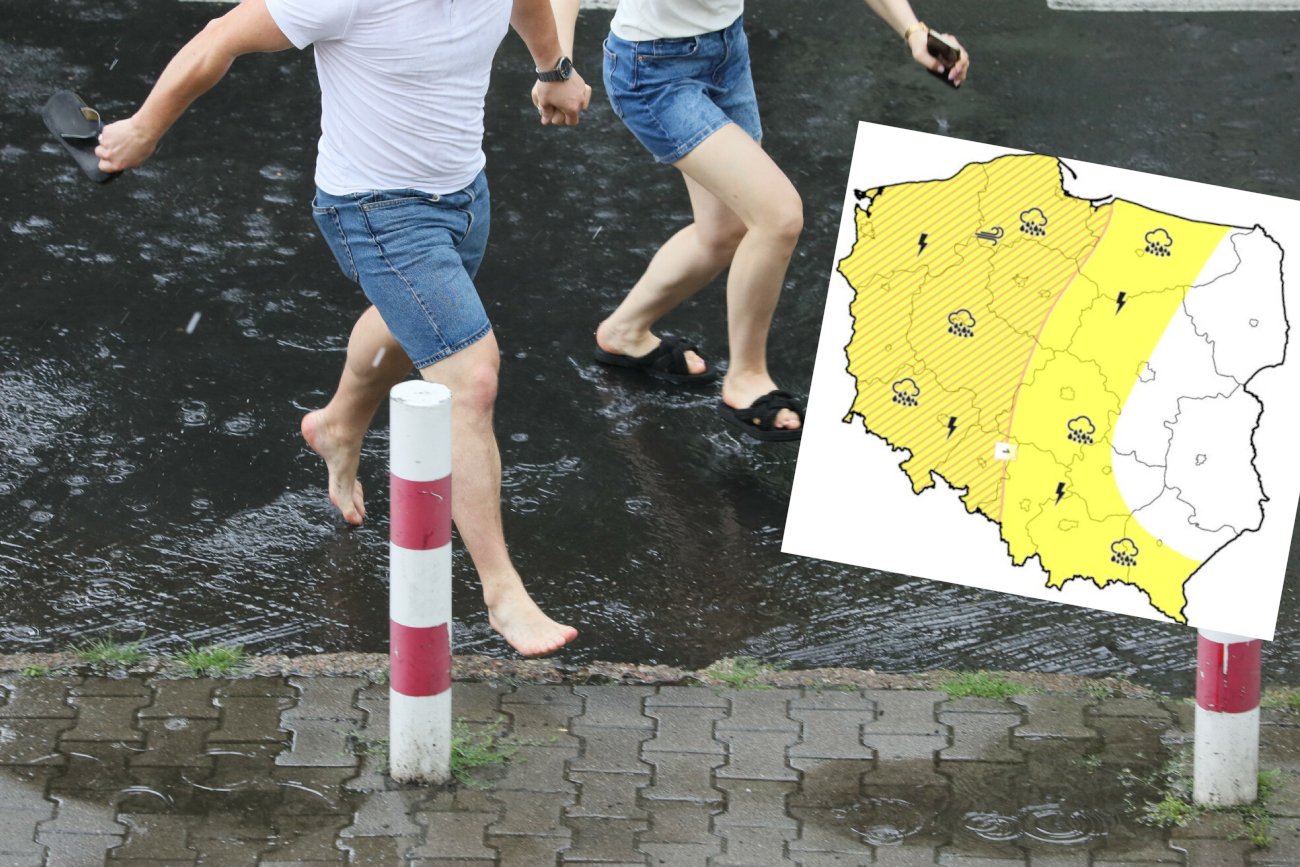 Burze w Polsce w czwartek (30.05). Kolejne alerty pogodowe IMGW.