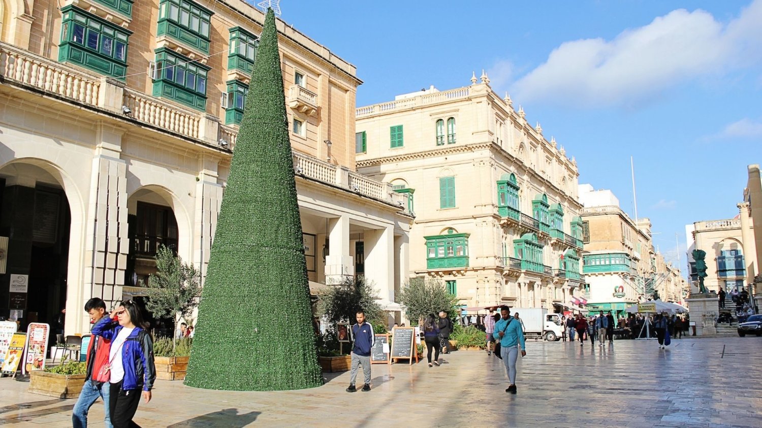 Zimowa pogoda na Malcie Malta zimą