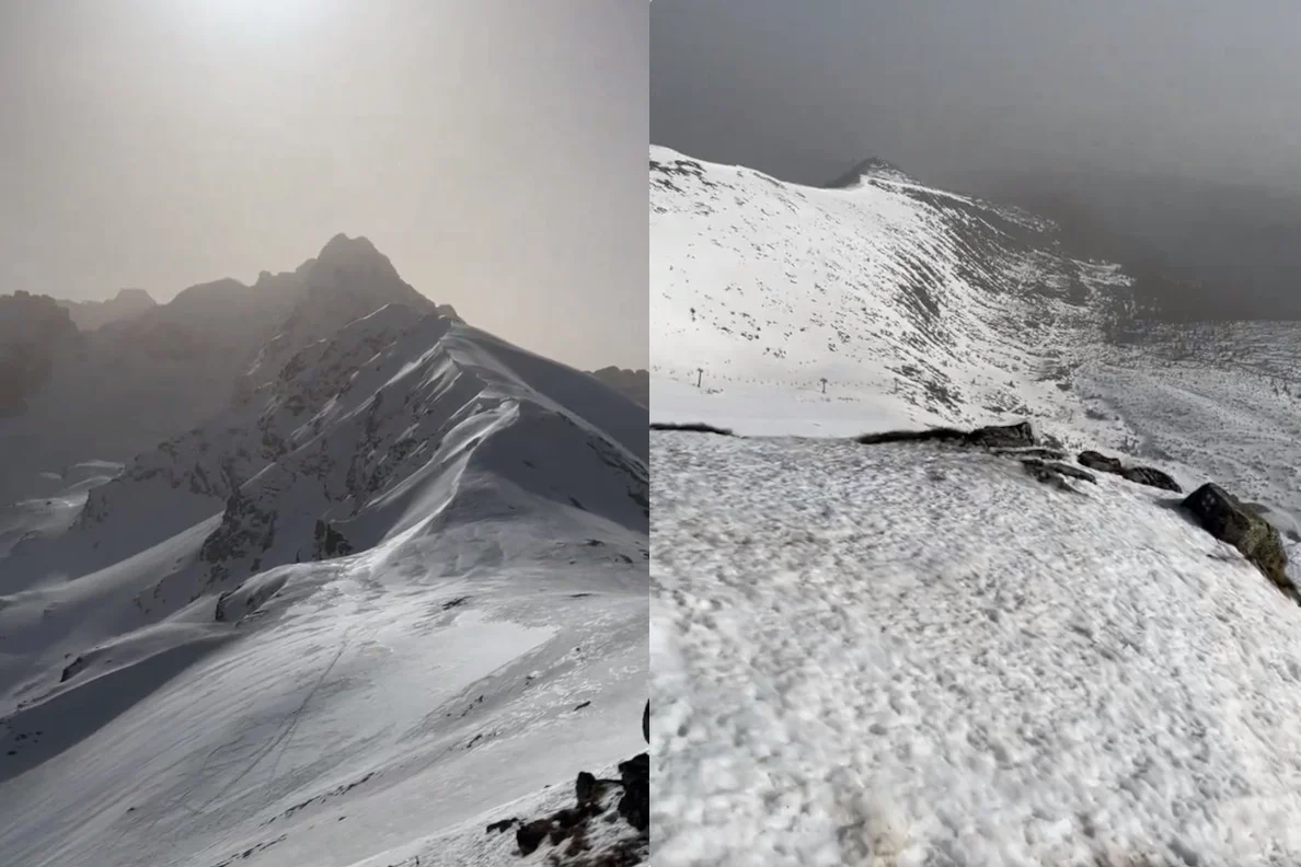 pył znad Sahary Polska, pył znad Sahary Tatry