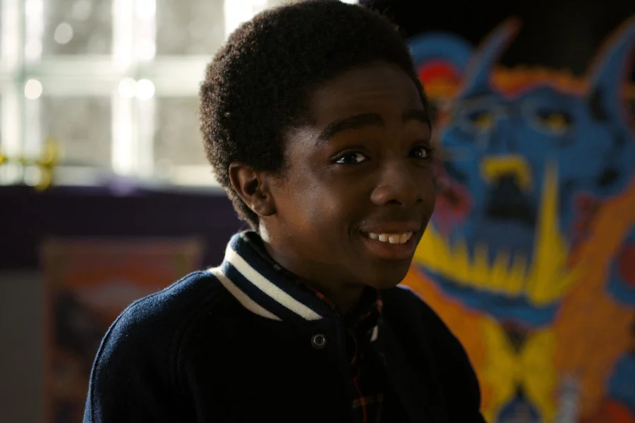 Caleb McLaughlin w pierwszym sezonie "Stranger Things"