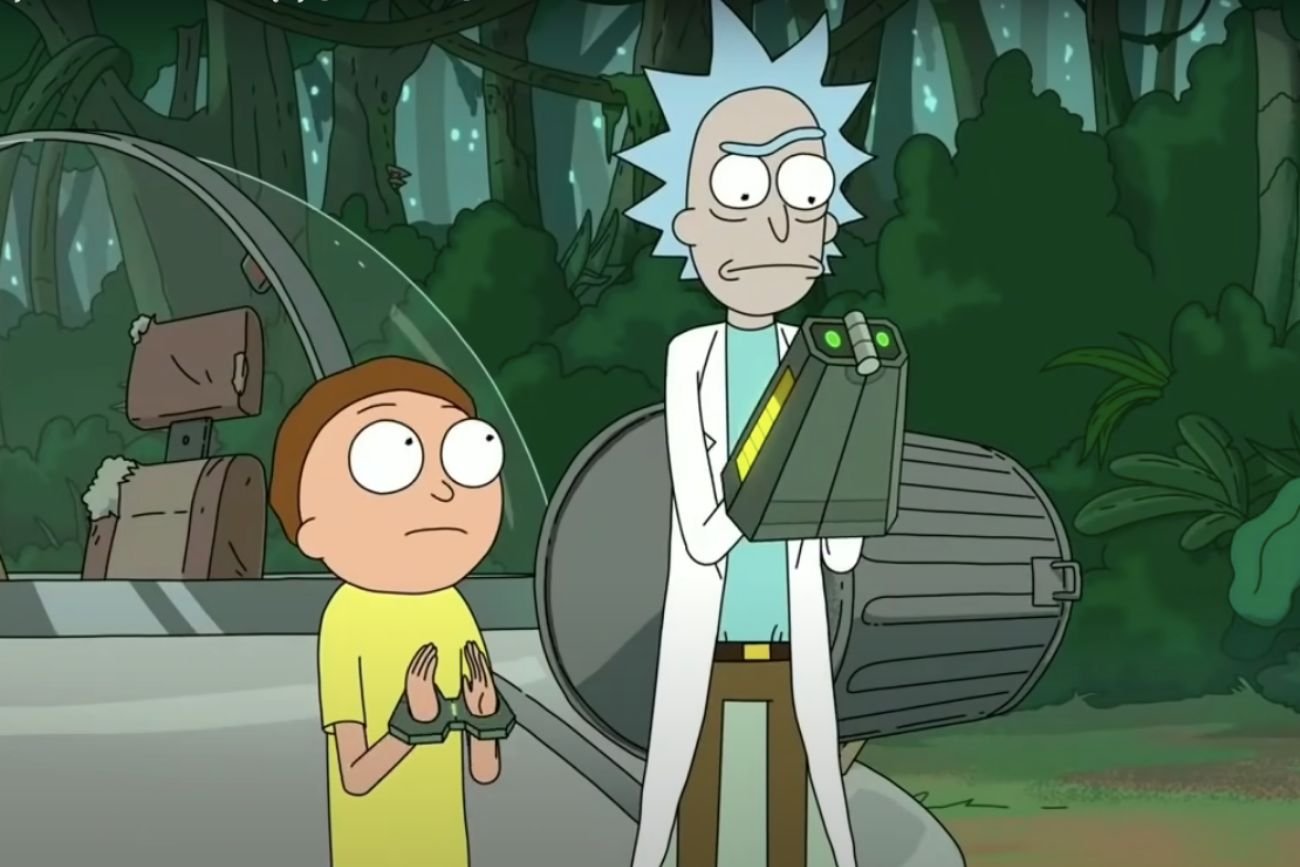 Rick i Morty na HBO (screen).