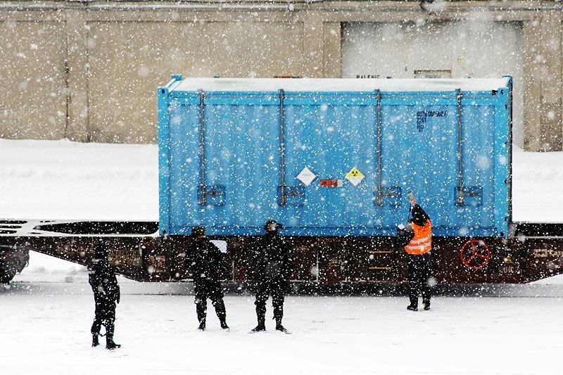 Pociąg z ładunkiem uranu pozwalającym na stworzenie dwóch bomb atomowych w tajemnicy przemierzył całą Polskę.