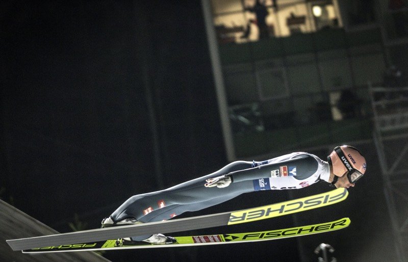 Kraft był w czwartek najlepszy w obu skokach.