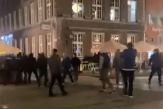 Bijatyka w Gdańsku przed finałem Ligi Europy. Kibice Manchesteru United pobici.