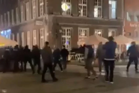 Bijatyka w Gdańsku przed finałem Ligi Europy. Kibice Manchesteru United pobici.