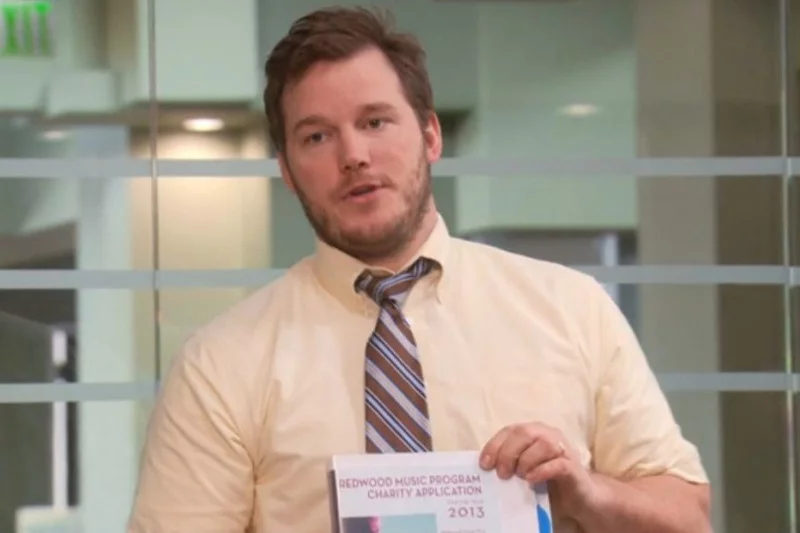 Chris Pratt przed metamorfozą do filmu Marvela.