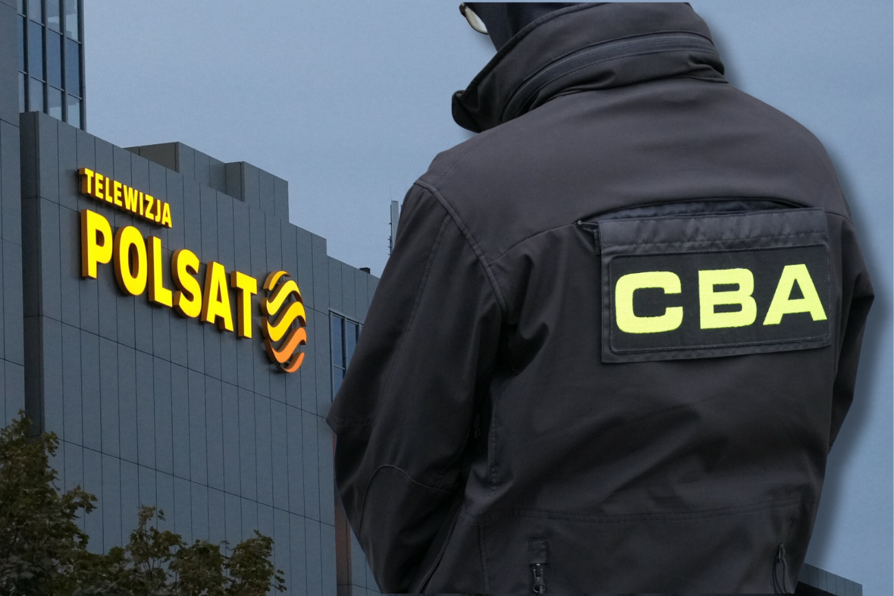 CBA w siedzibie Polsatu. Prokuratura mówi nam o szczegółach sprawy.