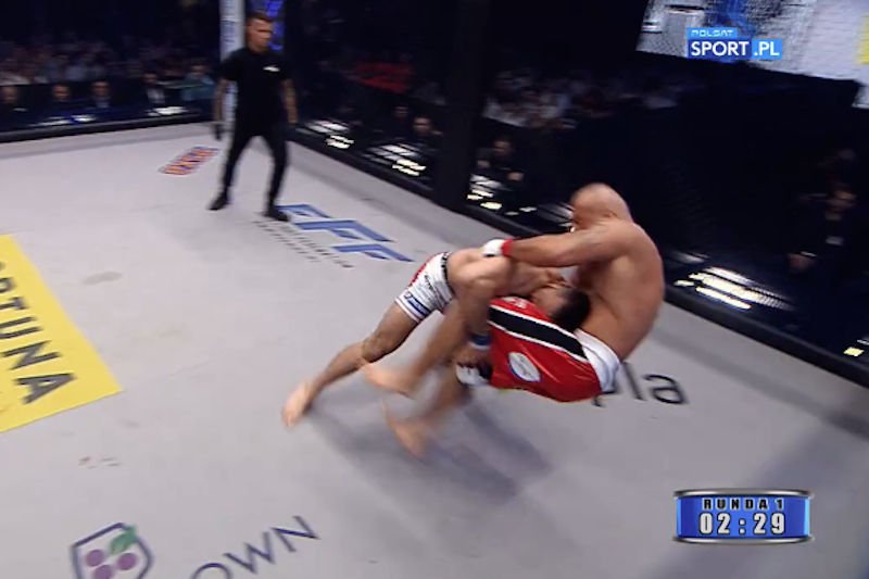Paweł Trybała pokonał Marcina Najmana w 40 sekund.