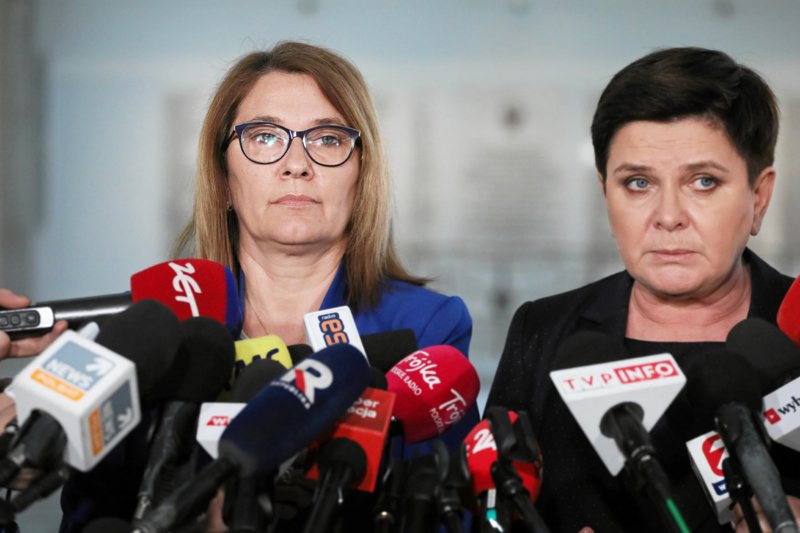 Beata Mazurek wymyśliła teorię mającą tłumaczyć klęskę kandydata PiS w wyborach wiceprzewodniczących PE.