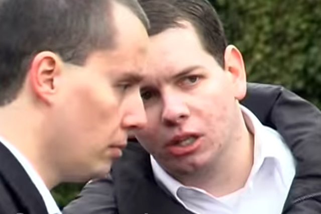 Stefan Jagsch z neonazistowskiej NPD próbował zaprzeczyć, że uratowali go uchodźcy.