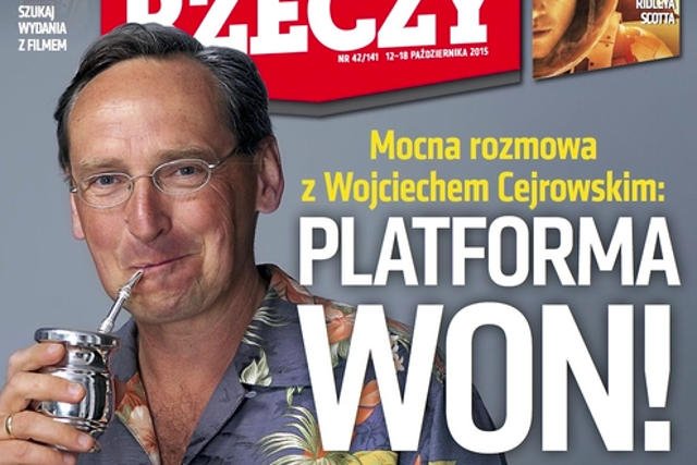 Wojciech Cejrowski Platformie Obywatelskiej mówi - won!