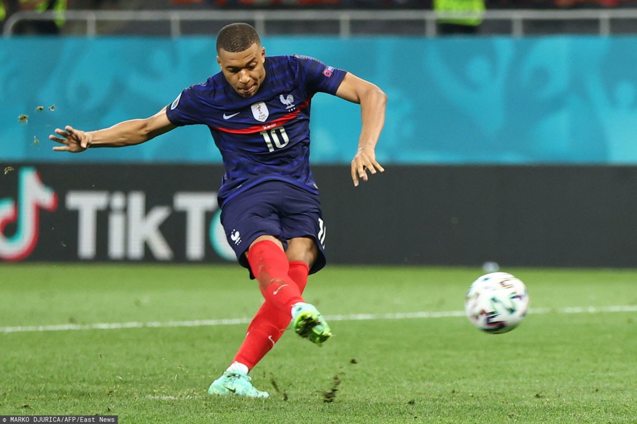 Kylian Mbappe nie wykorzystał kluczowego rzutu karnego i Francja odpadła z Euro 2020