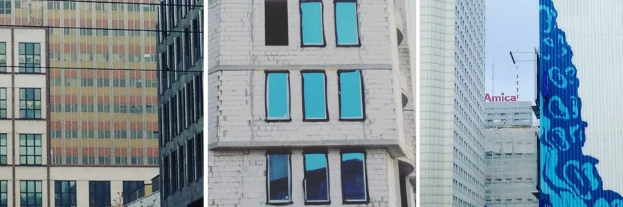 Centrum Warszawy zaskakuje perspektywami.