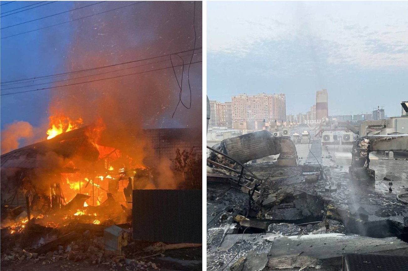 Największy od miesięcy atak na Kijów