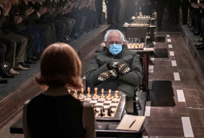 Bernie Sanders królem internetu po inauguracji Joe Bidena w USA [ZDJĘCIA]