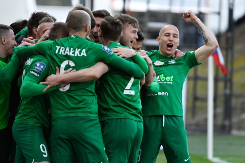 Piłkarze Warty Poznań na dobre rozgościli się już w PKO Ekstraklasie