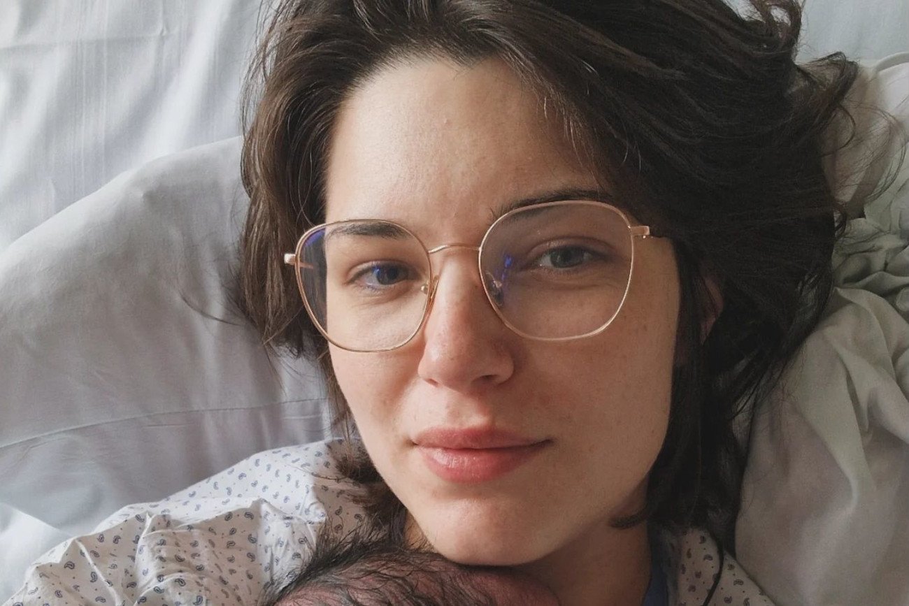 Michalina Olszańska urodziła.