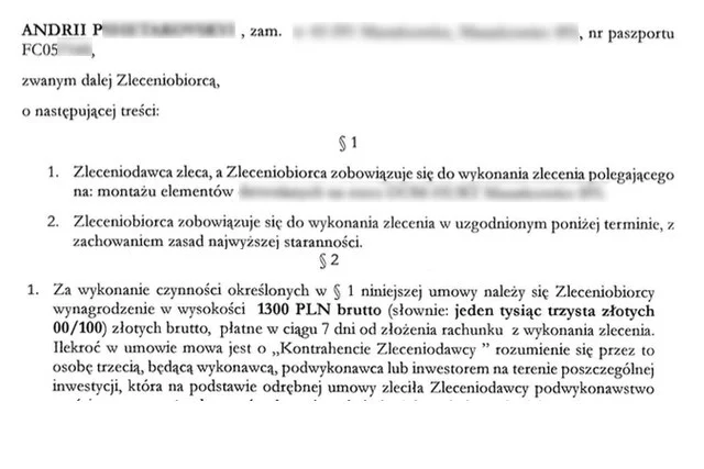 Typowy los "podwykonawców"