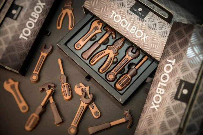 Zestaw czekoladowych narzędzi Toolbox