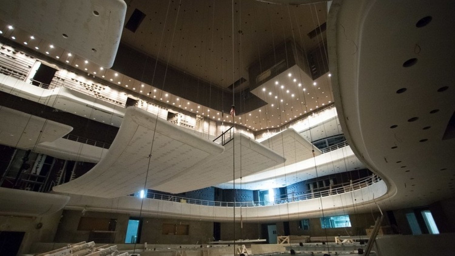 Główna sala koncertowa Narodowego Forum Muzyki na 1800 miejsc.