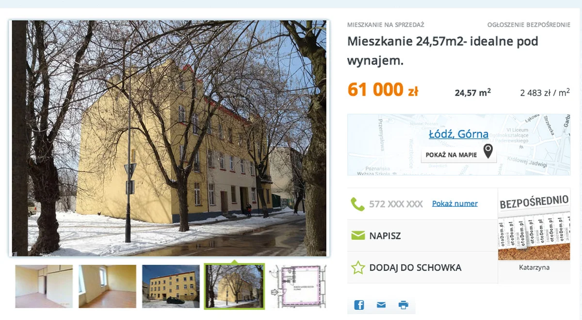 Wiele osób decyduje się na mieszkania w Łodzi, mimo że pracują w Warszawie.