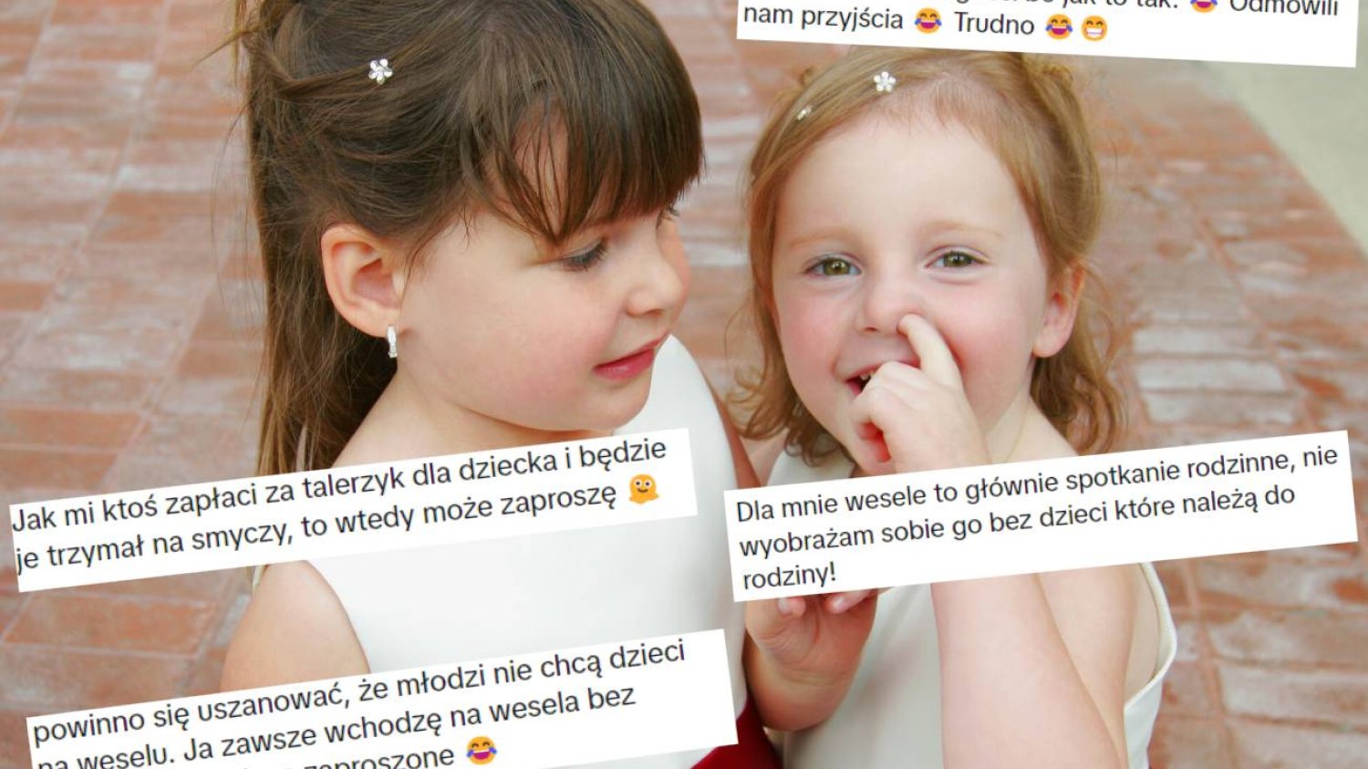 Wesele bez dzieci to temat do awantur. Polacy są podzieleni