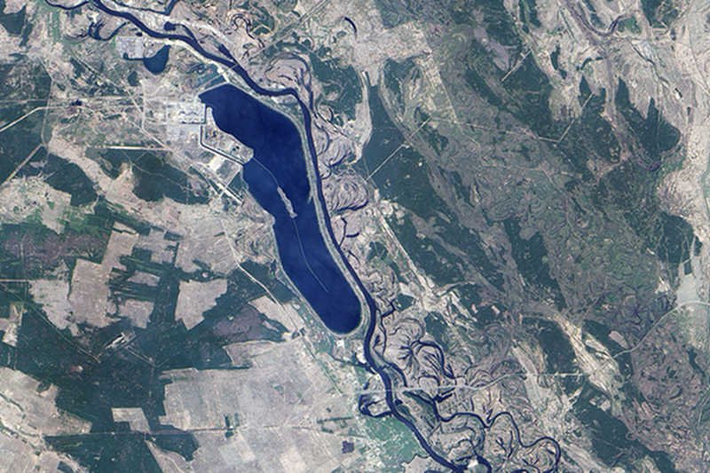 Przykładowe zdjęcie satelitarne