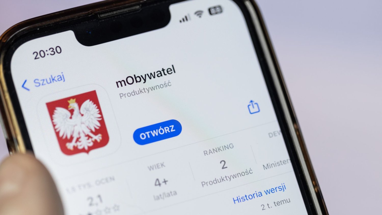 Nowa funkcja w mObywatelu. Zmiana kodu PIN nie wymaga już wizyty w urzędzie.