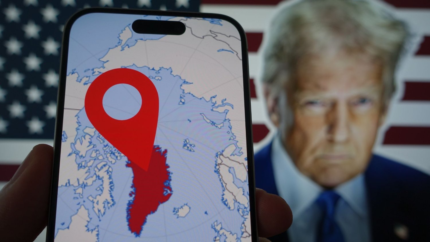 Donald Trump ostrzy sobie zęby na Grenlandię.