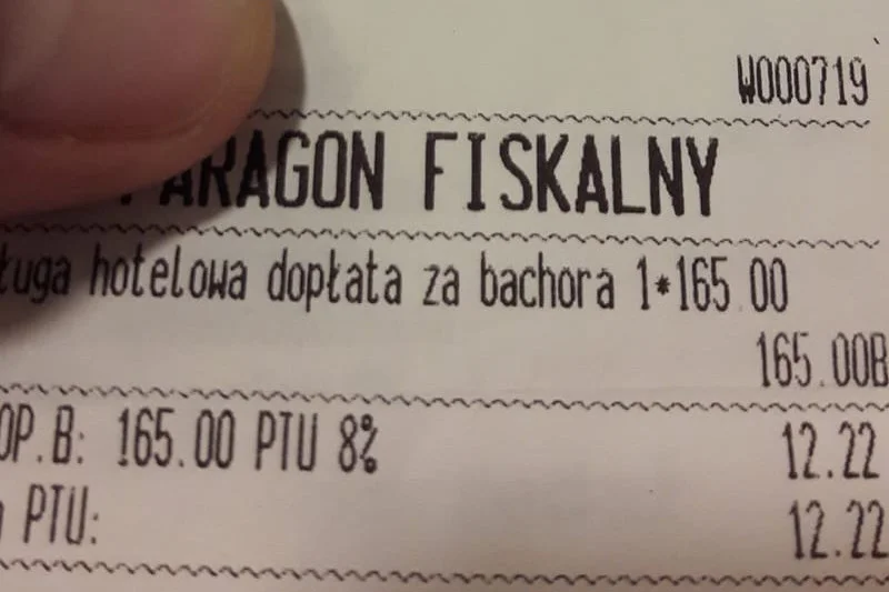 Paragon z hotelu Green Mountain w Karpaczu.