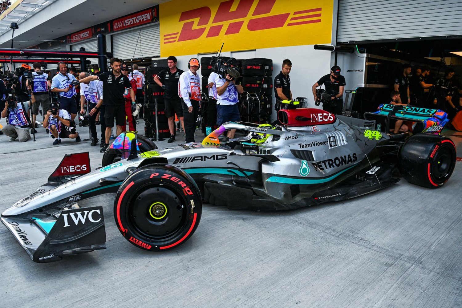 Lewis Hamilton wrócił do czołówki w kwalifikacjach do Grand Prix USA Formuły 1 na torze w Miami