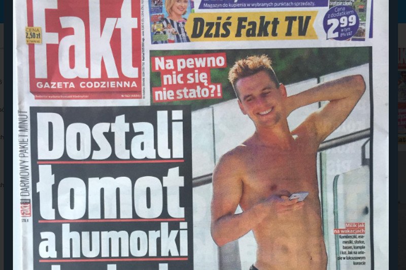 "Fakt" o Arkadiuszu Miliku i innych piłkarzach po meczu z Senegalem
