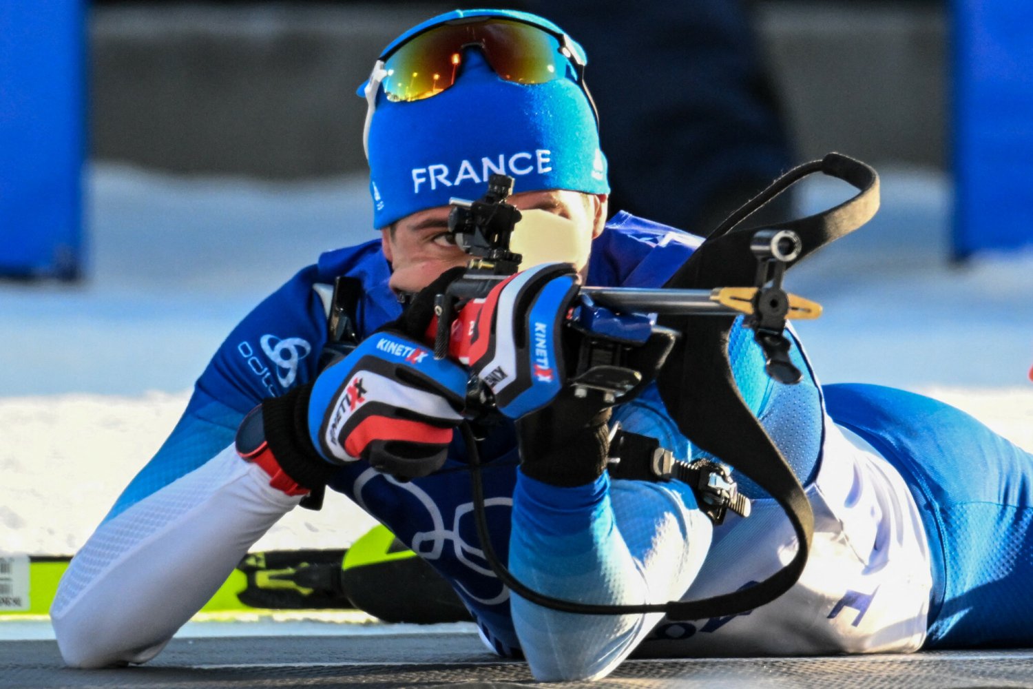 Francuz Quentin Fillon Maillet wywalczył złoty medal w biegu indywidulanym